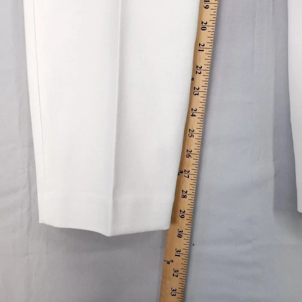 Spanx Ankle Pants Straight Leg Silver Lining Size Tall XL Shaping Elastic Waist - Picture 10 of 15